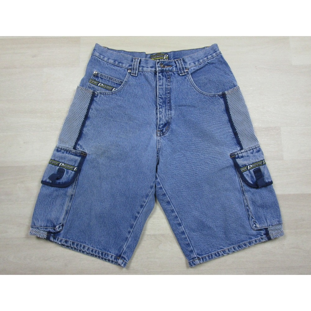 Vintage 90s Paco Denim Jean Shorts Men's (31) Baggy Jorts Skater Hip Hop Grunge